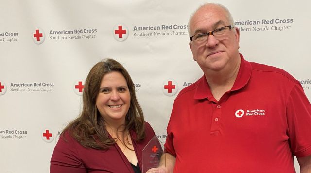 Team Member Achieves 10 Years of Serving Red Cross Board